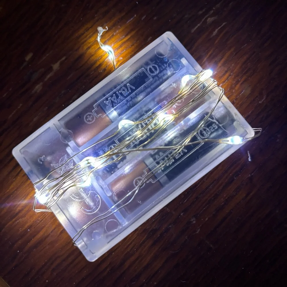 ~BUNDLE ONLY~4’ Wired Battery Operated String Lights